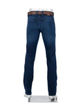 Alberto Pipe Lefthand Denim Jean Navy