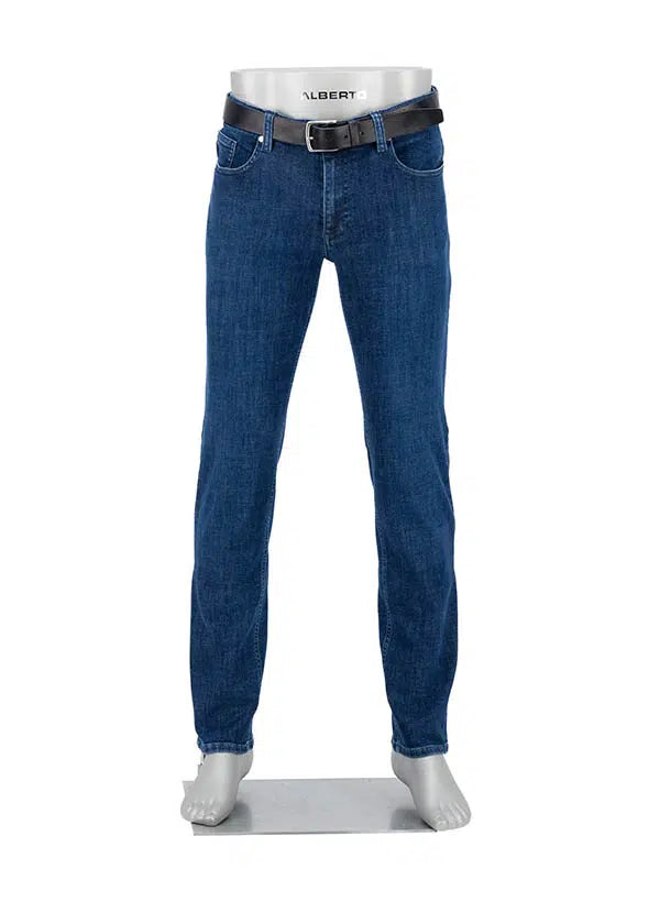 Alberto Pipe Stretch Jean Blue