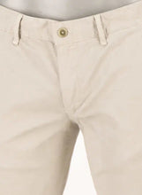 Load image into Gallery viewer, Alberto Lou Gaberdine Chino Cream
