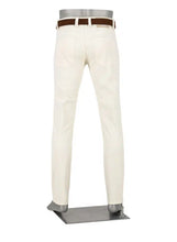 Load image into Gallery viewer, Alberto Pipe Stretch Jean Ivory
