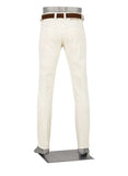Alberto Pipe Stretch Jean Ivory