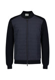 Roy Robson Quilted Bomber Jacket Navy