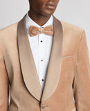 Remus Uomo Romero Velvet Shawl Jacket Ivory