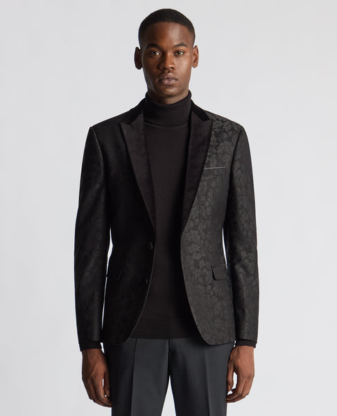 Remus Uomo Velvet Monti Jacket Black