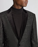 Remus Uomo Velvet Monti Jacket Black