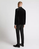 Remus Uomo Velvet Romeo Tuxedo Jacket Black