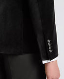 Remus Uomo Velvet Romeo Tuxedo Jacket Black