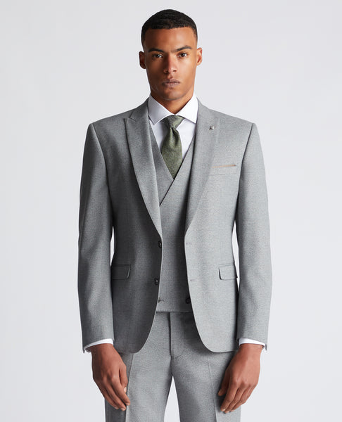 Remus Uomo Mario Pickle Jacket Light Grey