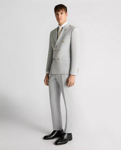 Remus Uomo Double Breasted Marino Jacket Light Blue
