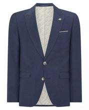 Load image into Gallery viewer, Remus Uomo Linen Massa Jacket Navy
