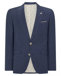 Remus Uomo Linen Massa Jacket Navy