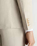 Remus Uomo Linen Peppe Jacket Stone