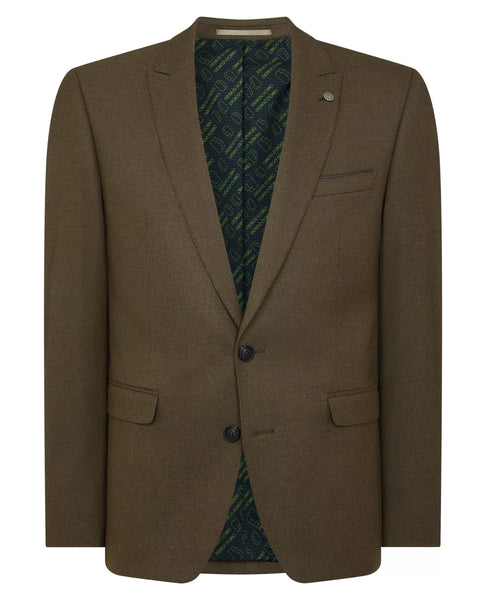 Remus Uomo Slim Monza Jacket Sage