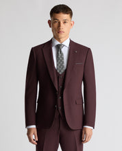Load image into Gallery viewer, 12289/Massa             Plain/Slim 68 Burgundy
