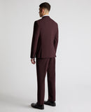 Remus Uomo Massa  Slim Trouser Burgundy