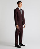 Remus Uomo Massa Slim Jacket Burgundy