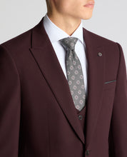 Load image into Gallery viewer, 12289/Massa             Plain/Slim 68 Burgundy
