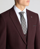 Remus Uomo Massa Slim Jacket Burgundy
