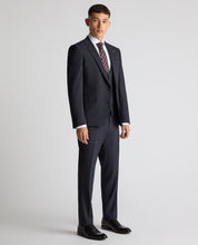 Load image into Gallery viewer, 12290/Matteo           Check Slim 78 Navy
