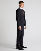 Load image into Gallery viewer, 12290/Matteo           Check Slim 78 Navy

