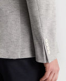 Remus Uomo Antoni Knit Jacket Light Grey