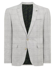 Load image into Gallery viewer, Remus Uomo Check Monza Jacket Light Grey
