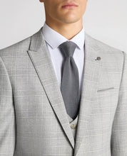 Load image into Gallery viewer, Remus Uomo Check Monza Jacket Light Grey
