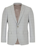 Daniel Grahame Daryl Check Jacket Light Grey