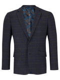 DG's Drifter Check Wool Jacket Navy