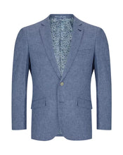 Load image into Gallery viewer, Dg&#39;s Drifter Linen Mix Sport Jacket Blue
