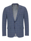 Remus Uomo Pablo Check Jacket Blue