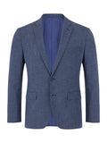 Daniel Grahame Check Damon Jacket Blue