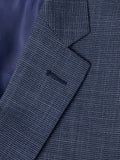 Daniel Grahame Check Damon Jacket Blue
