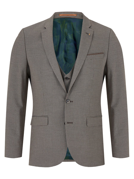 Remus Uomo Lazio 3 Piece Suit Beige