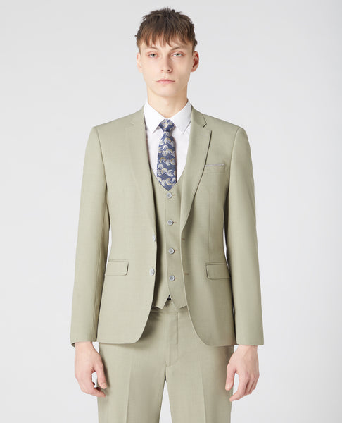 Remus Uomo Laurino 3pc Suit Dusty Olive