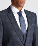 Remus Uomo Laurino 3pc Suit Dark Blue