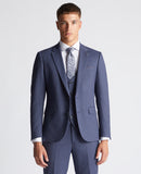 Remus Uomo HBone Matteo 3pc Suit Blue