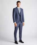 Remus Uomo HBone Matteo 3pc Suit Blue