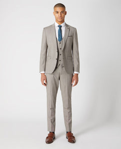 Remus Uomo Beige Mario Mix + Match Suit Waistcoat