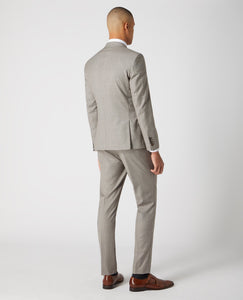 Remus Uomo Beige Mario Mix + Match Suit Trousers