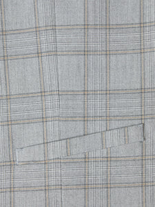 51916/         Jaden Check 04 Lt Grey