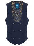 Jaden Double Breast Waistcoat Navy