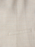 Spin Jayden Check Waistcoat Sand