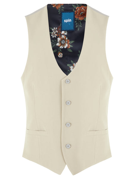 Spin Jayden Waistcoat Sand