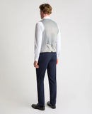 Remus Uomo Rino Double Breast Waistcoat Lt Grey