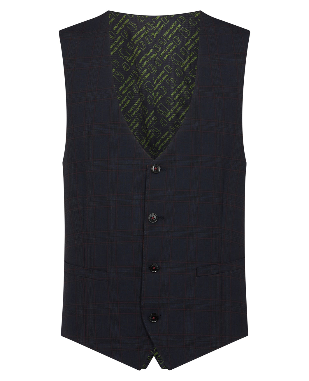 52290/Matteo           Check Slim 78 Navy