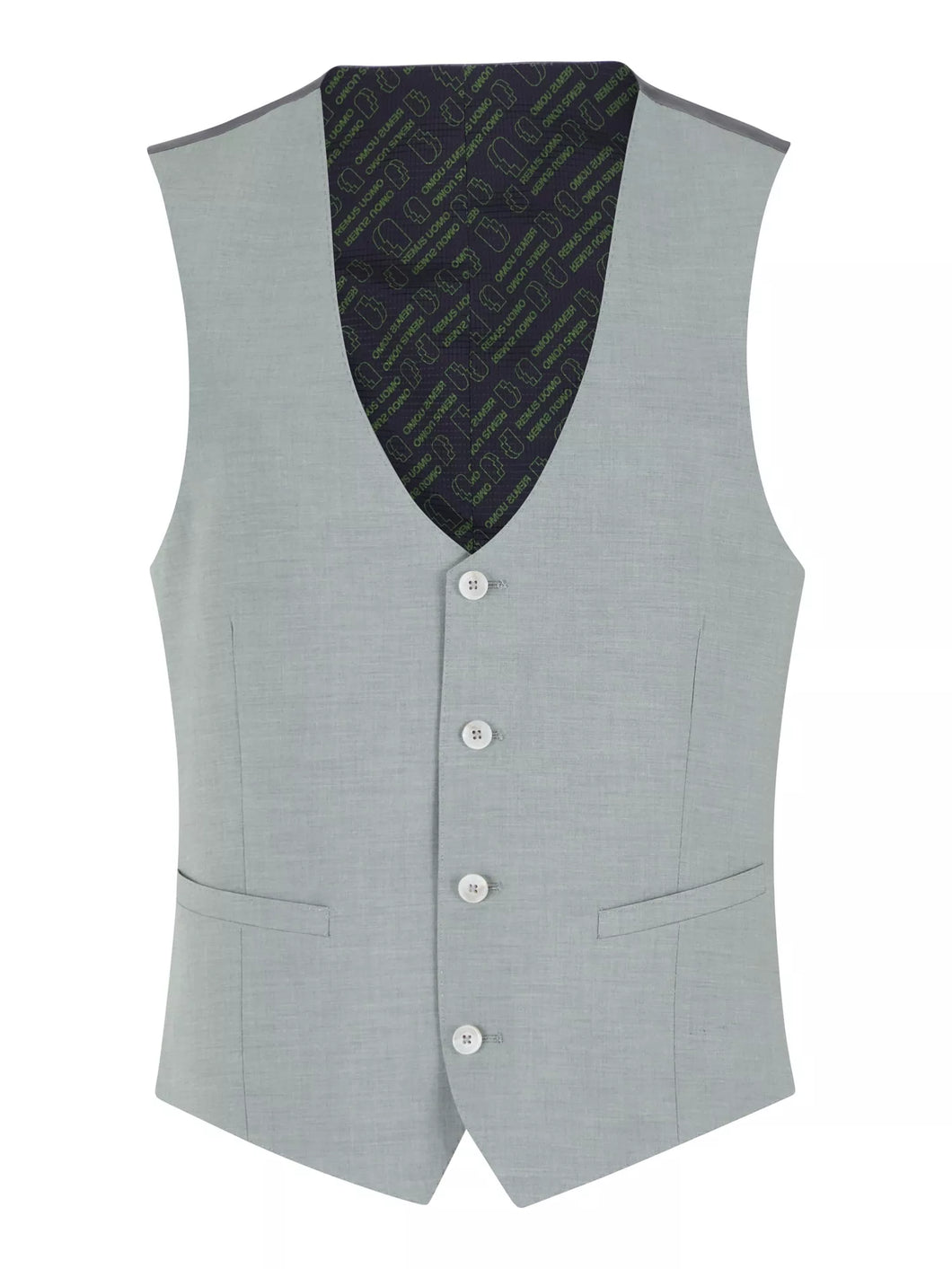 Remus Uomo Massa Waistcoat Green