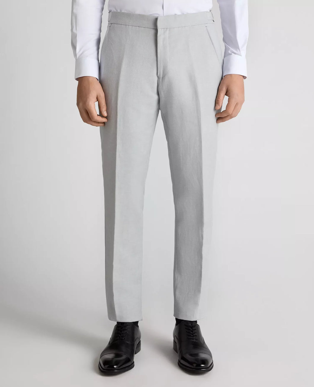 Remus Uomo Massa Linen Trousers Light Blue