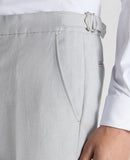 Remus Uomo Massa Linen Trousers Light Blue