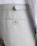 Remus Uomo Massa Linen Trousers Light Blue